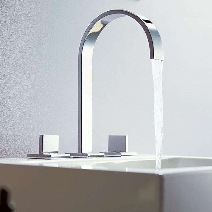 Paul Dual-Handle Three-Hole Bathroom Faucet