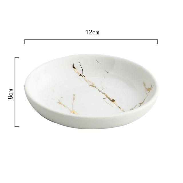 Ceramics Scallop Soap Plate