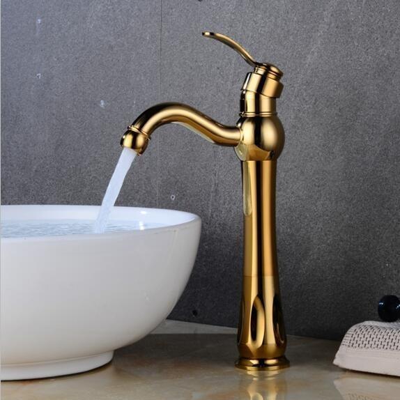 Lily Single-Hole Vintage Bathroom Faucet