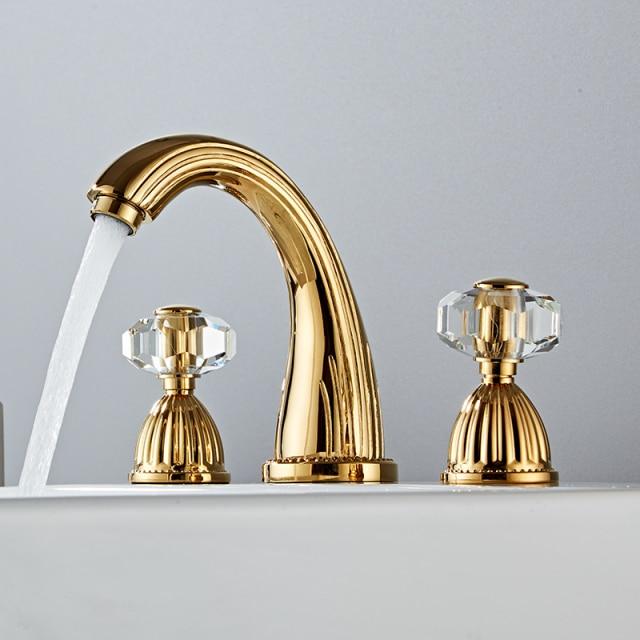 Samira Three-Hole Bathroom Faucet