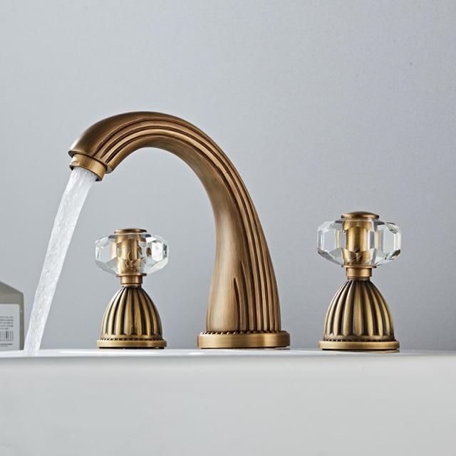 Samira Three-Hole Bathroom Faucet