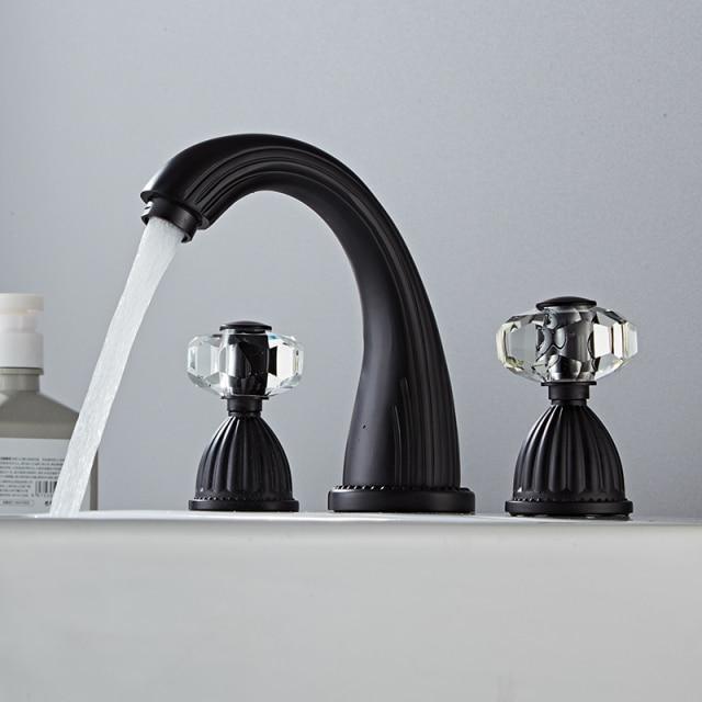Samira Three-Hole Bathroom Faucet