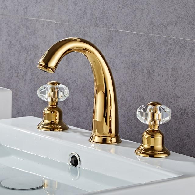 Samira Three-Hole Bathroom Faucet
