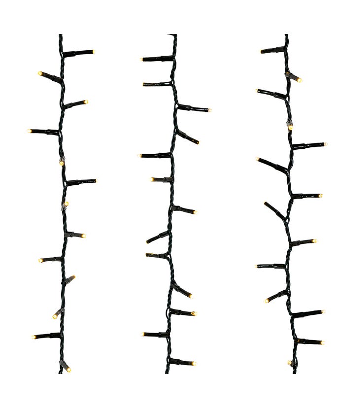 1200-Light Warm White LED Rice Light Set