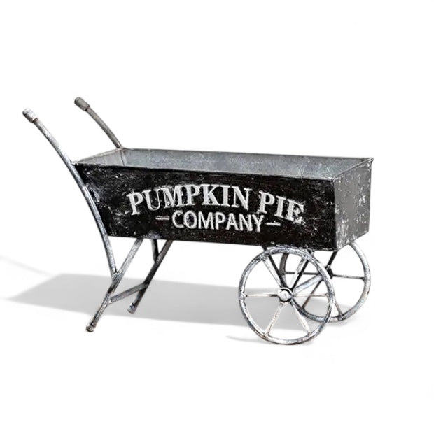 Pumpkin Pie Decorative Wheelbarrow