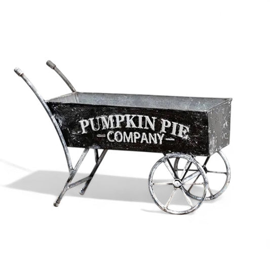 Pumpkin Pie Decorative Wheelbarrow