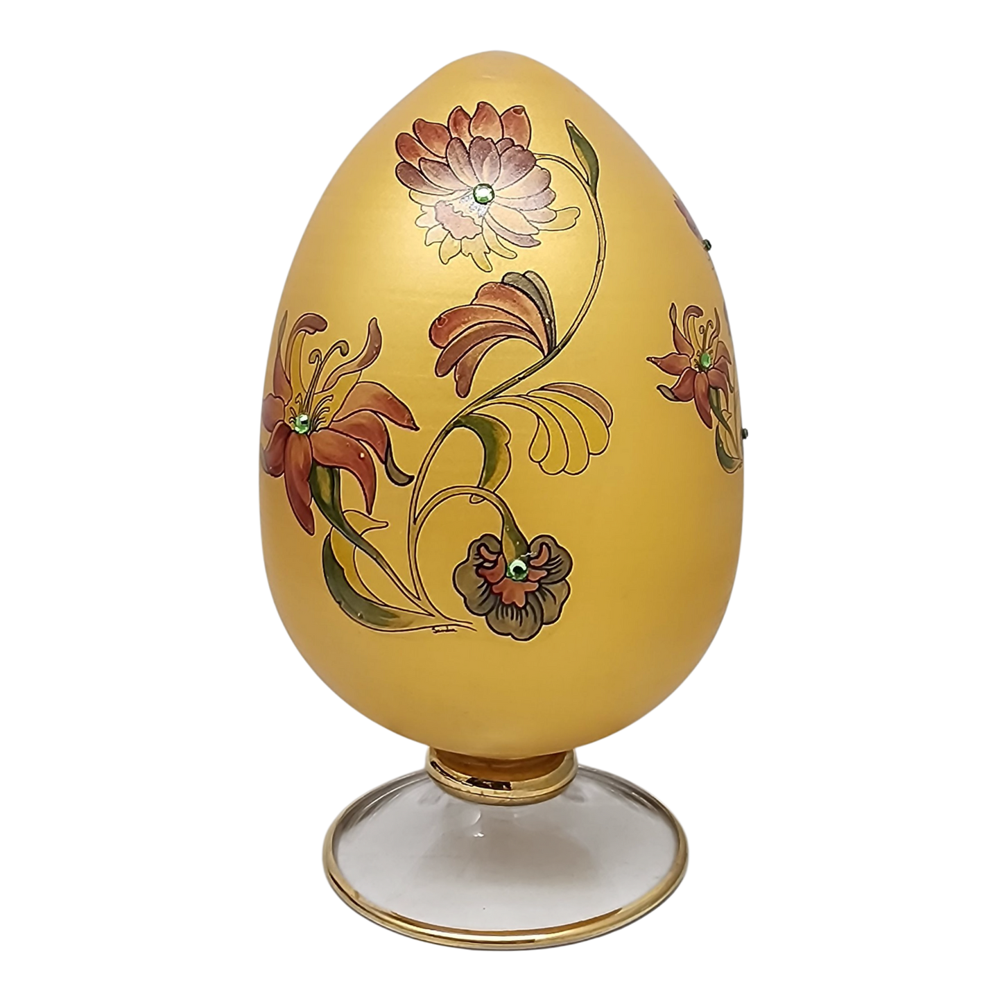 Egg With Wildflower And Vines