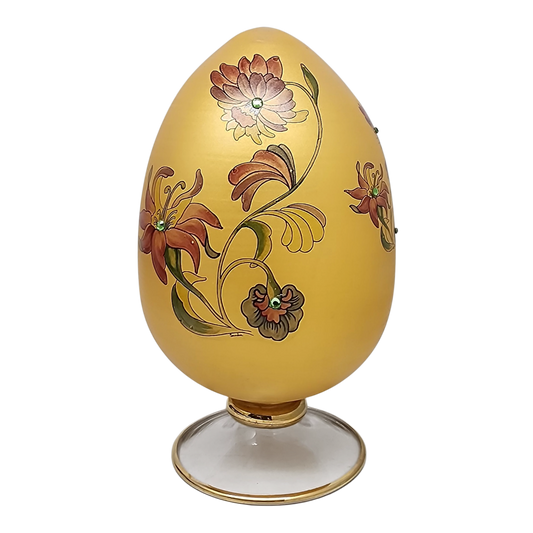 Egg With Wildflower And Vines