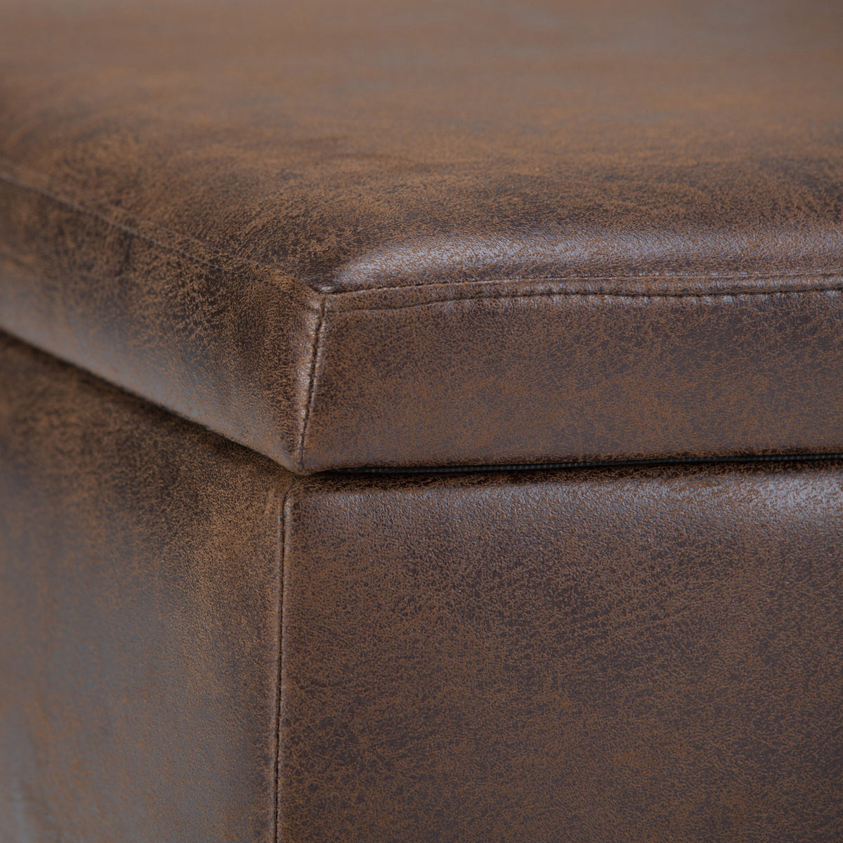 Owen 34 Inch Wide Coffee Table Storage Ottoman