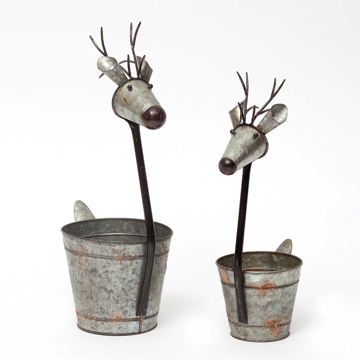 Reclaimed Metal Reindeer - Large