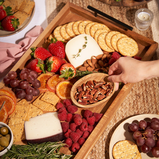 Longboard Acacia Cheese Board