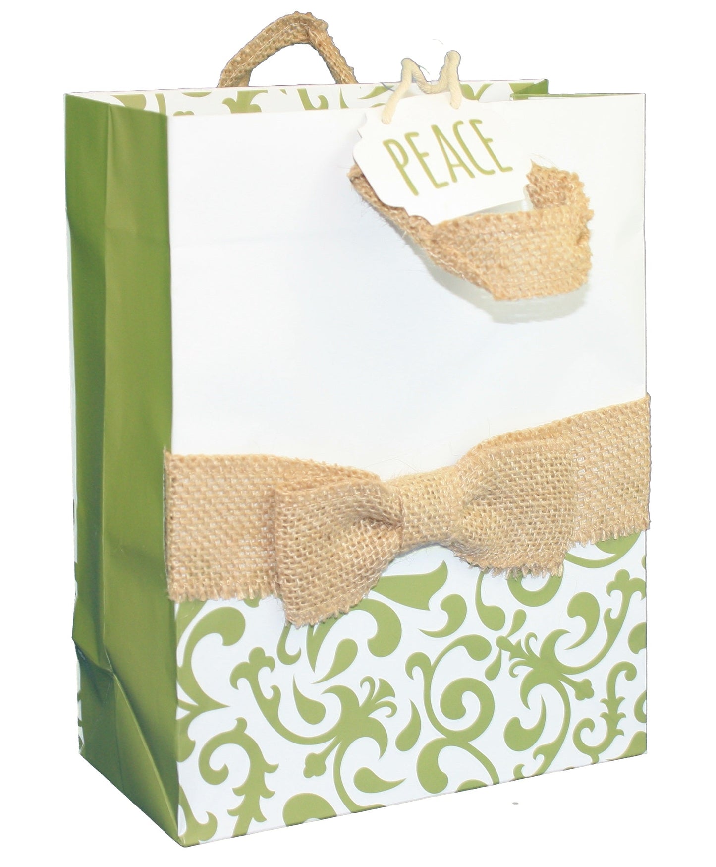 Paper Images Handmade Gift Bag - Pinecones Medium