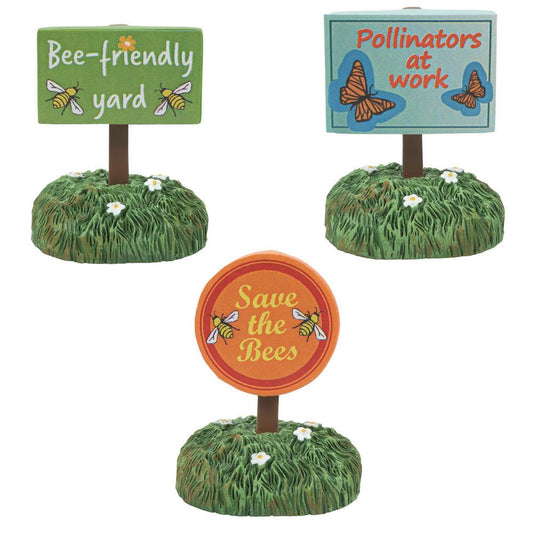 Bee Friendly Signs - 3 Piece Set