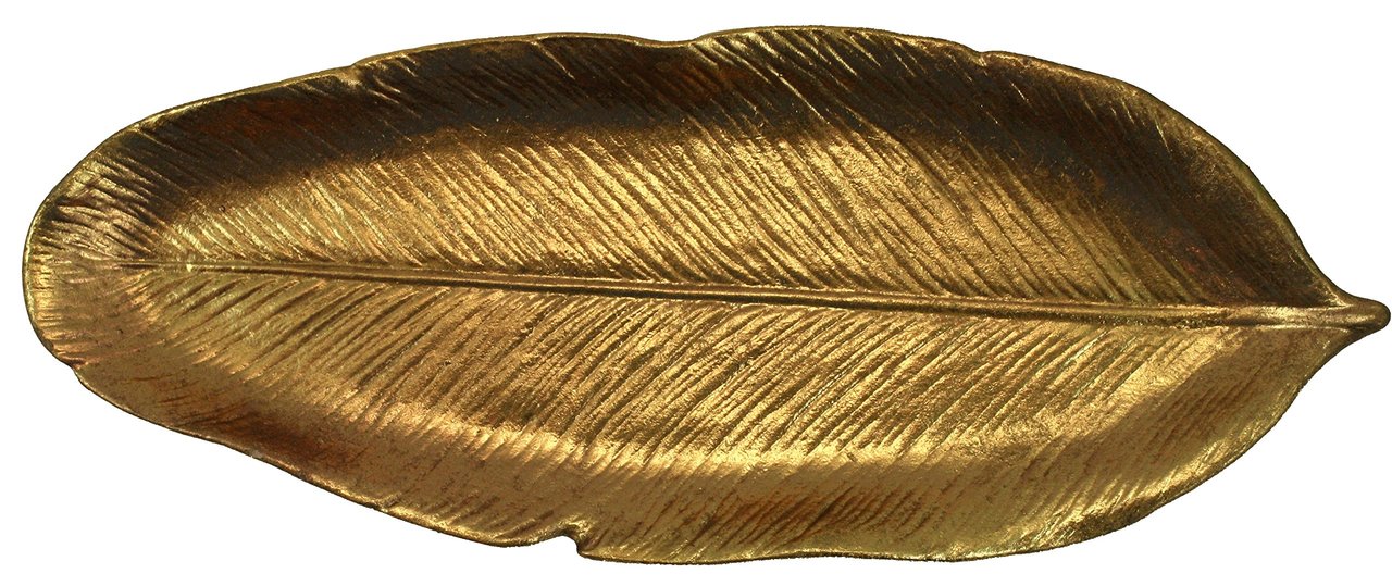 Golden Feather Plate