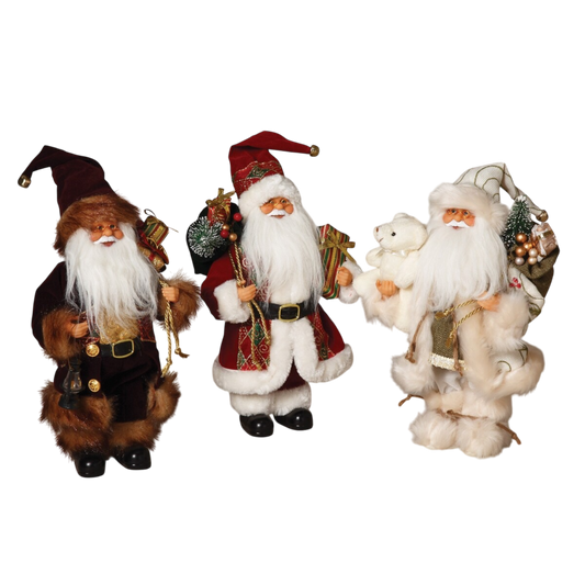 Traditional Standing Santa -