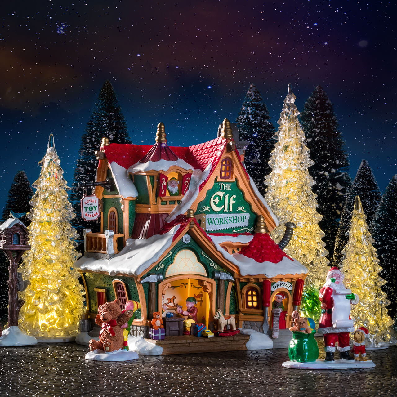 Crystal Color Changing Tree - 8.75 Inch