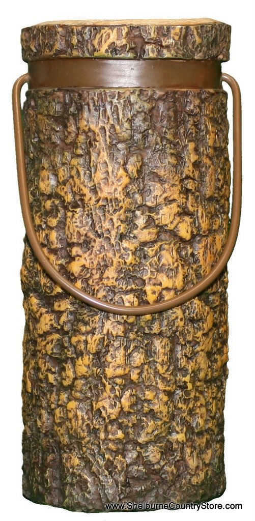 Resin Log Bucket - Small