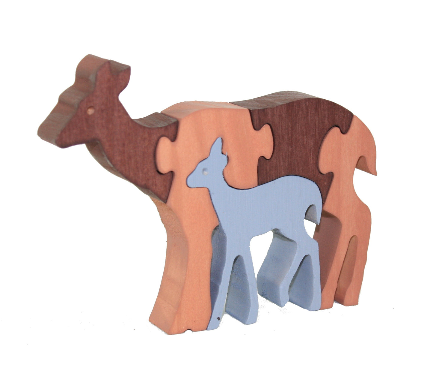 Wood Kids Puzzle - White-tailed Deer