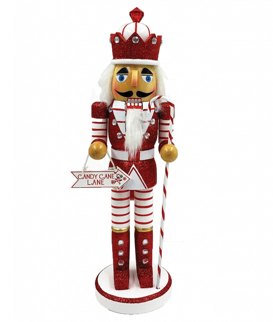 Candy Cane King Nutcracker