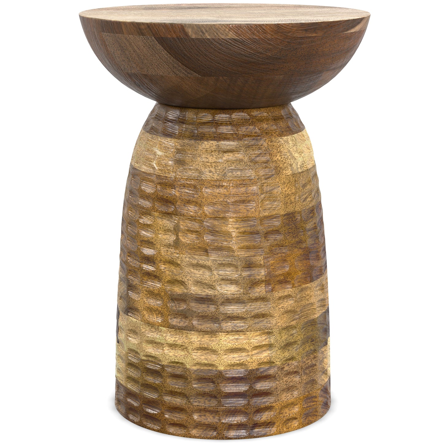 Boyd 13 Inch Solid Mango Accent Table