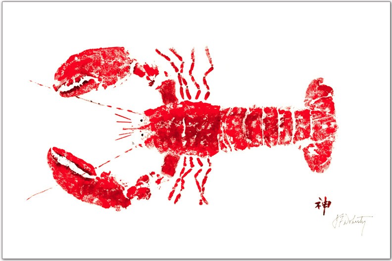 Red Lobster Placemat Bundle of 10 | Coastal Table Decor Set