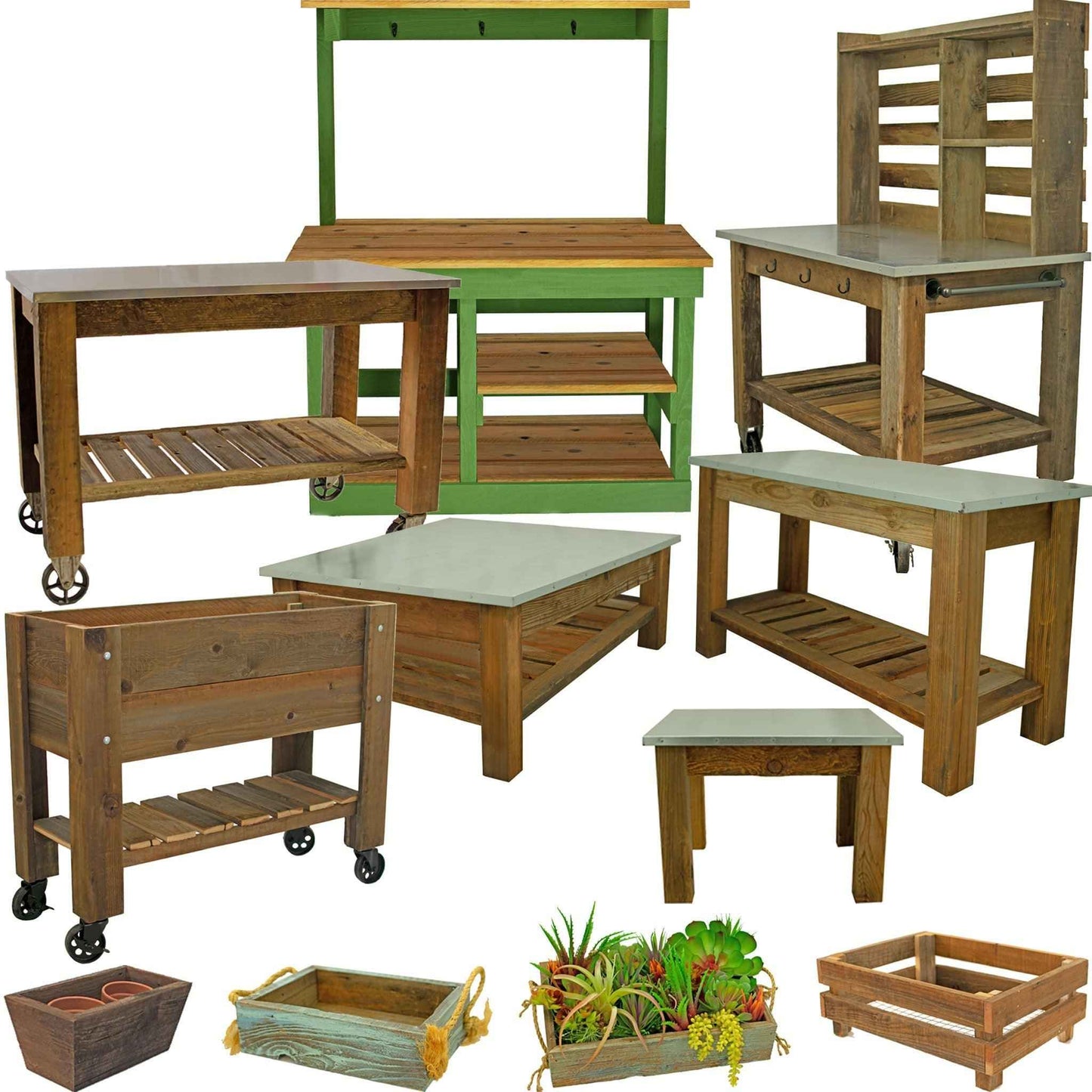 Redwood Gardening Furniture Set