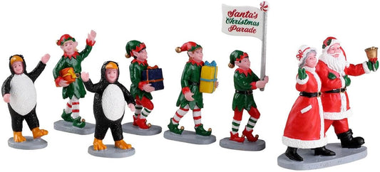 Santa's Elf Parade Set of 7