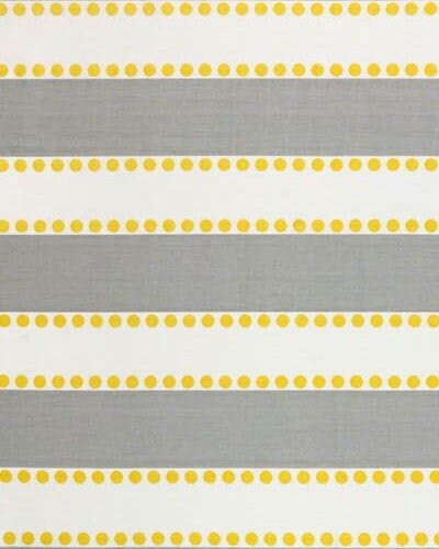 Gray Yellow Stripe Rocking Chair Cushion for Adult Rocker