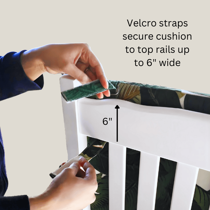 Hot Pink Zig Zag Rocking Chair Cover, Pink Chevron Adjustable Reversible Rocking Chair Cover