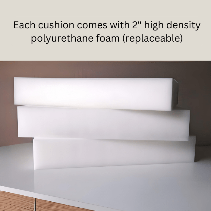 Textured Red Flower Pattern Rocking Chair Cushion