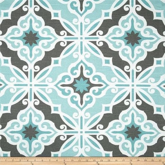 Vintage Style Pale Blue Rocking Chair Cushion