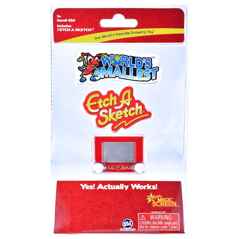 World's Smallest Etch A Sketch