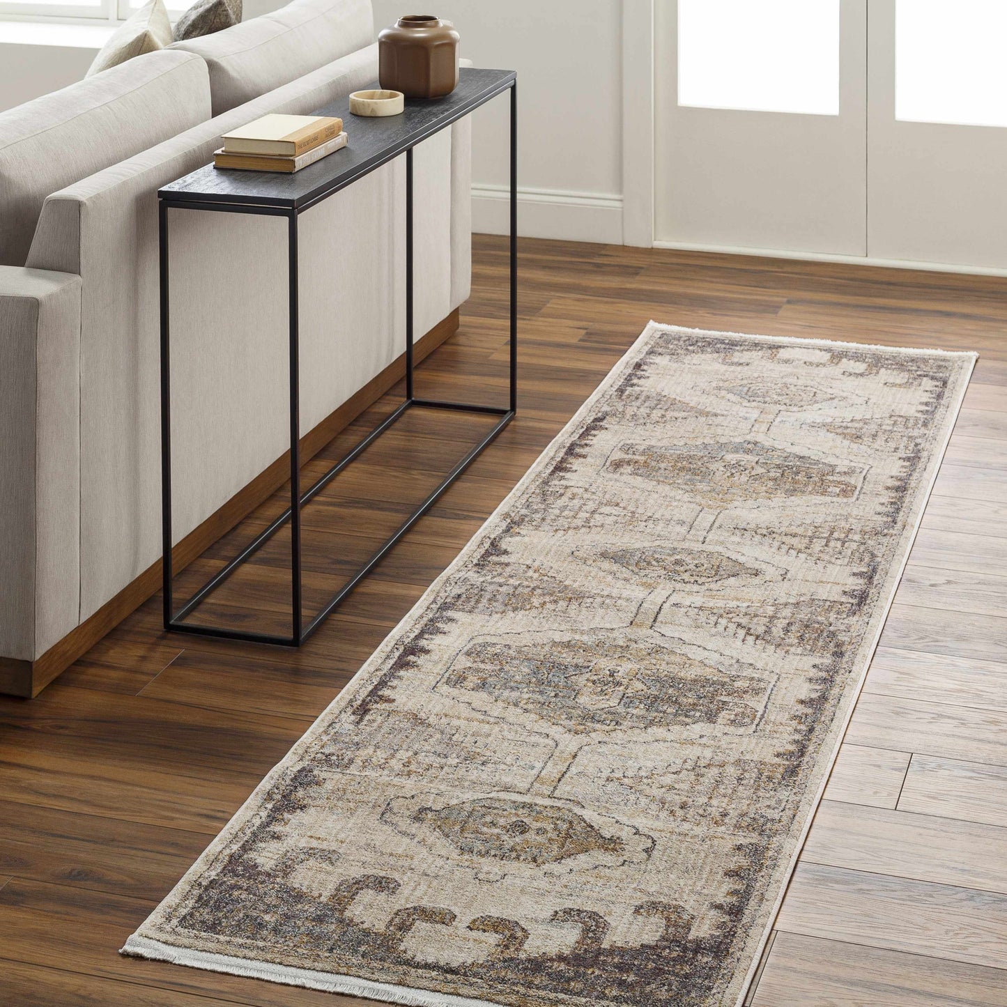 Clegg Luxe Rug with Fringes