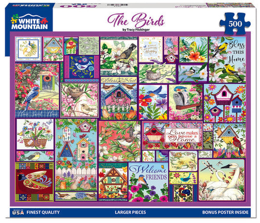 The Birds  Puzzle - 500 Piece