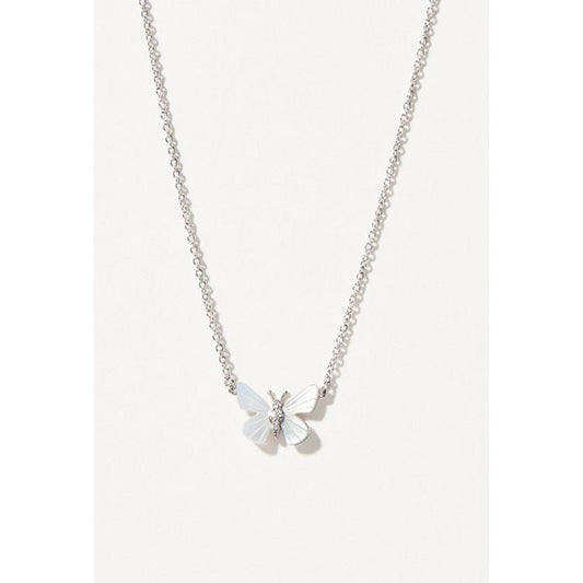 Sea la Vie Necklace 18" Transformation/MOP Monarch SIL