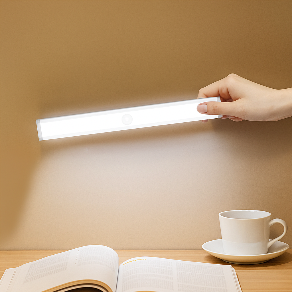 Stick Anywhere LED Motion Activated Sensor Light Rechargeable