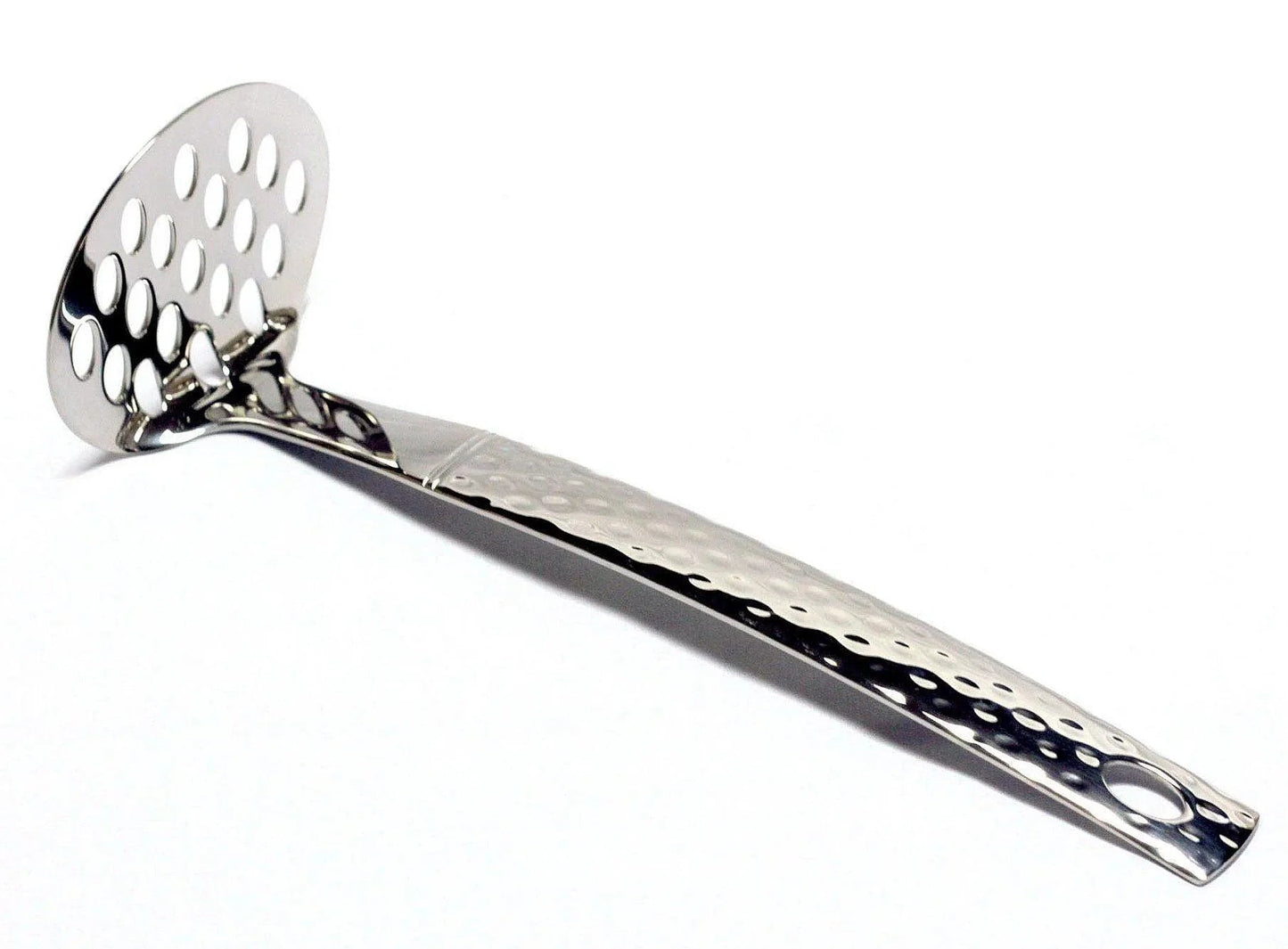 Serving Utensils Set with Hammered Design Handles