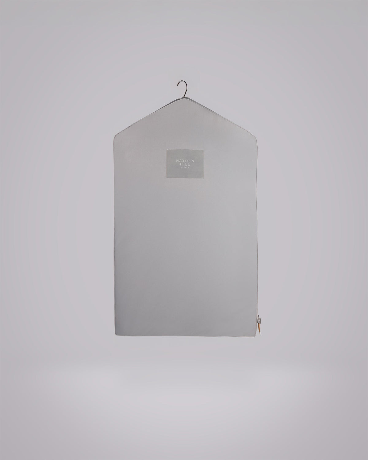 Short Organic Cotton Hanging Bag in Gray