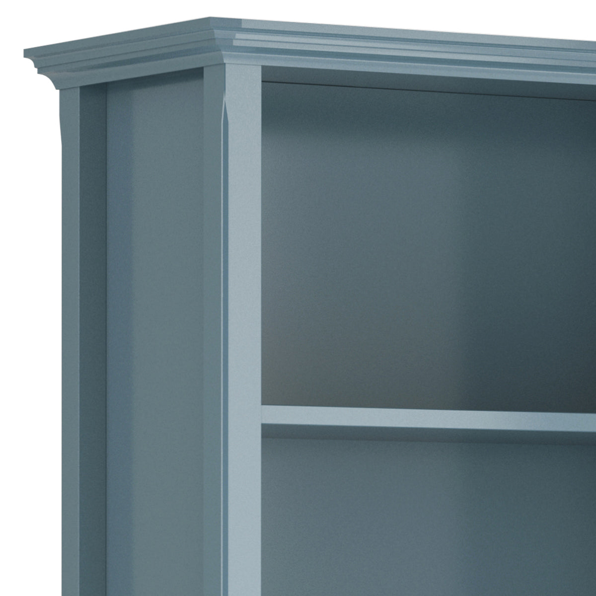 Amherst 30 Inch Solid Wood 5 Shelf Bookcase in French