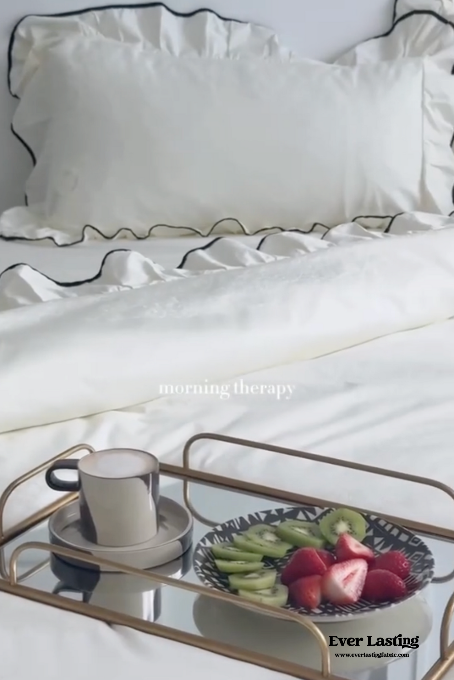 Silky Ruffle Pillowcases