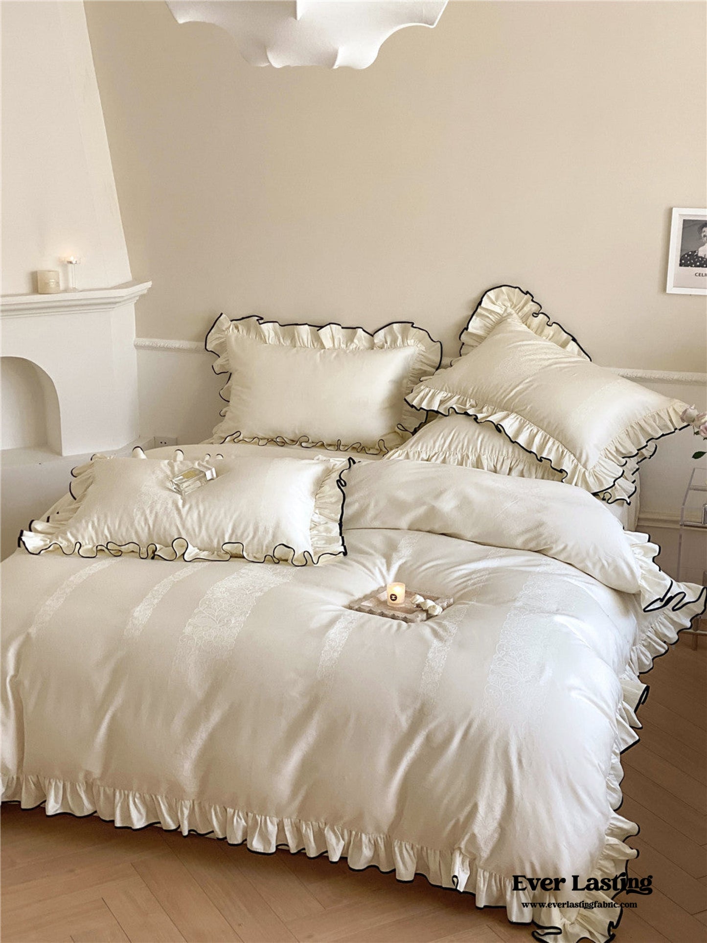 Silky Ruffle Pillowcases