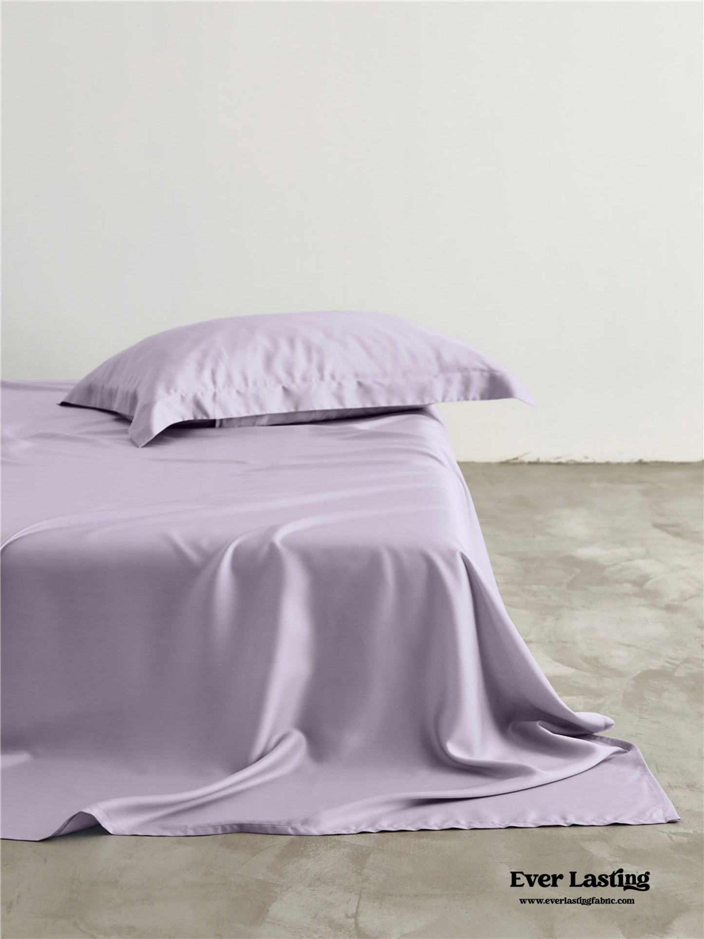 Silky Solid Tencel Bedding Set / Blue