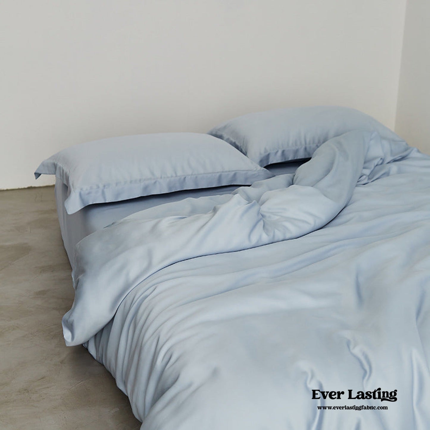 Silky Solid Tencel Bedding Set / Green