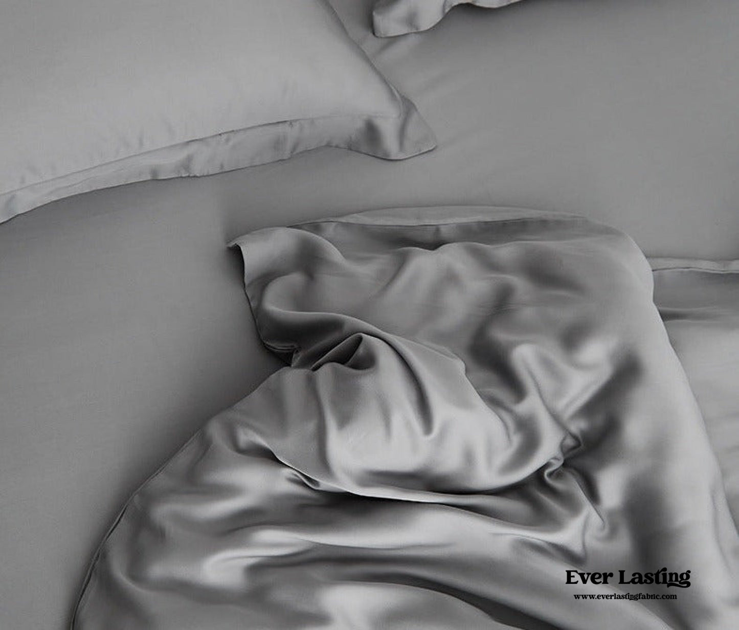 Silky Solid Tencel Bedding Set / Green