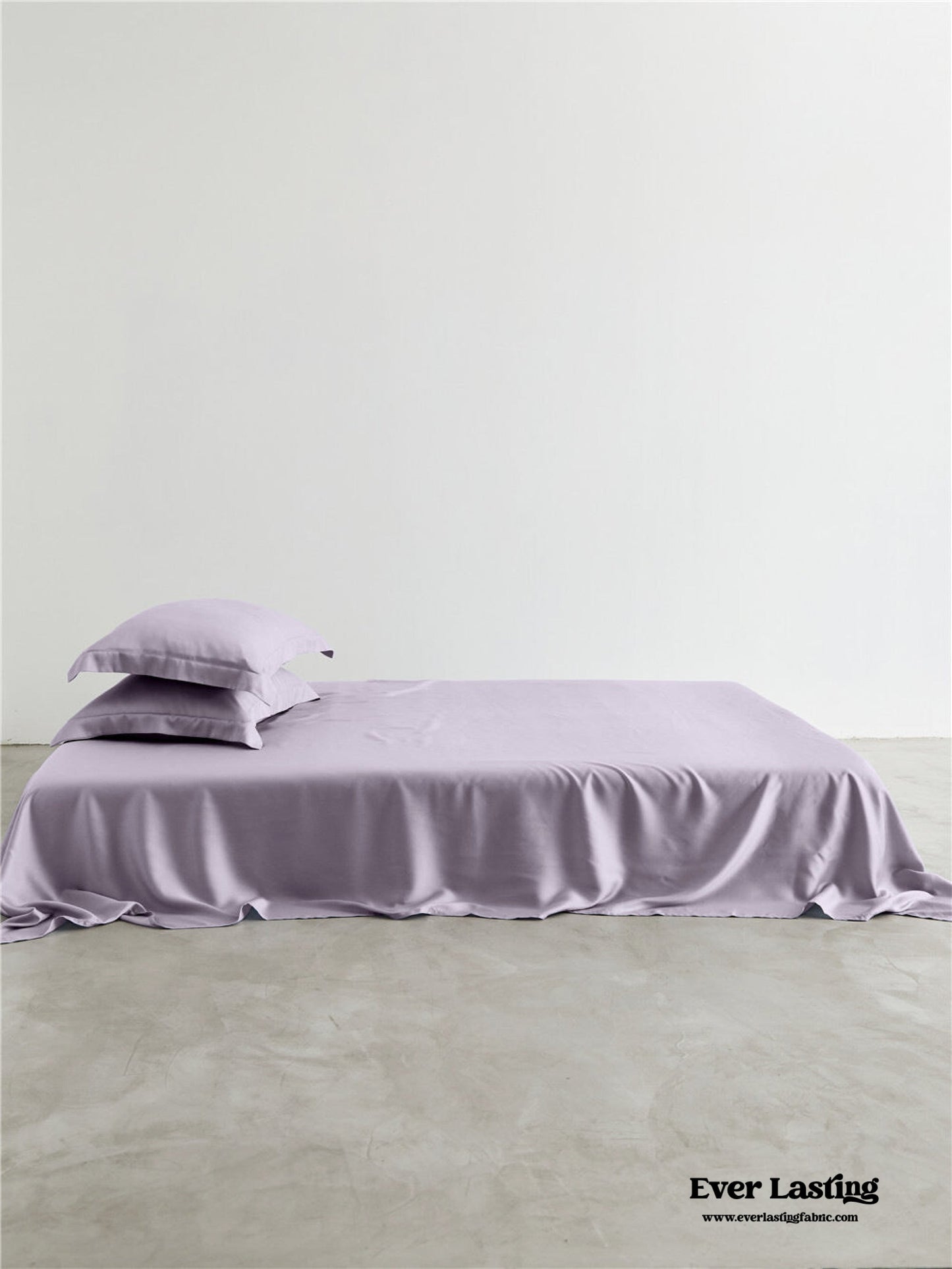 Silky Solid Tencel Bedding Set / Purple