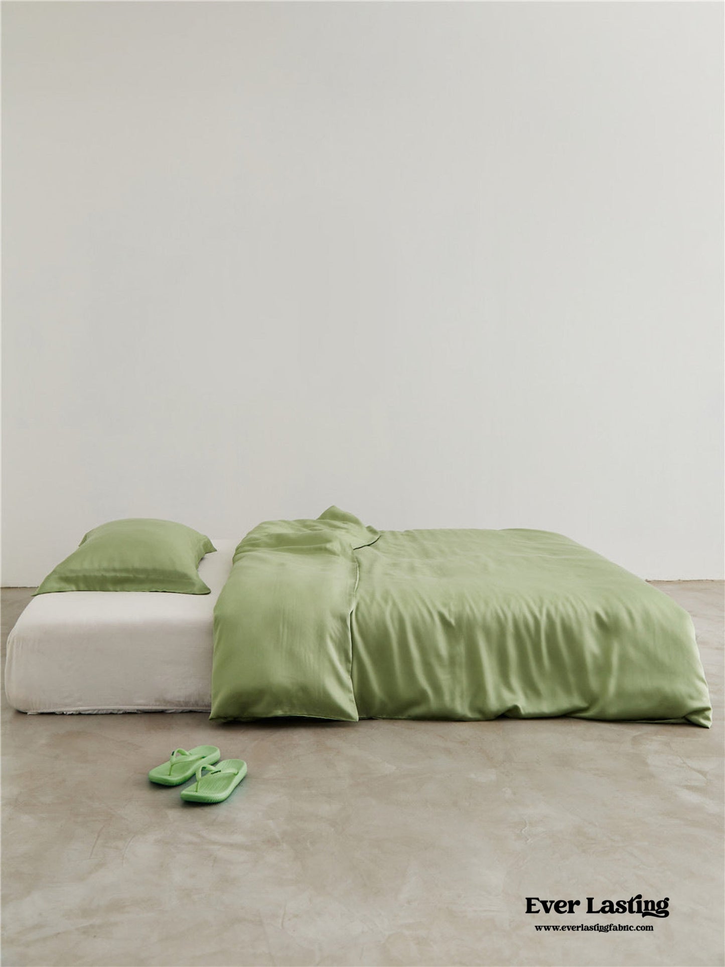 Silky Solid Tencel Duvet Cover