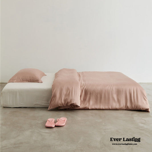 Silky Solid Tencel Duvet Cover