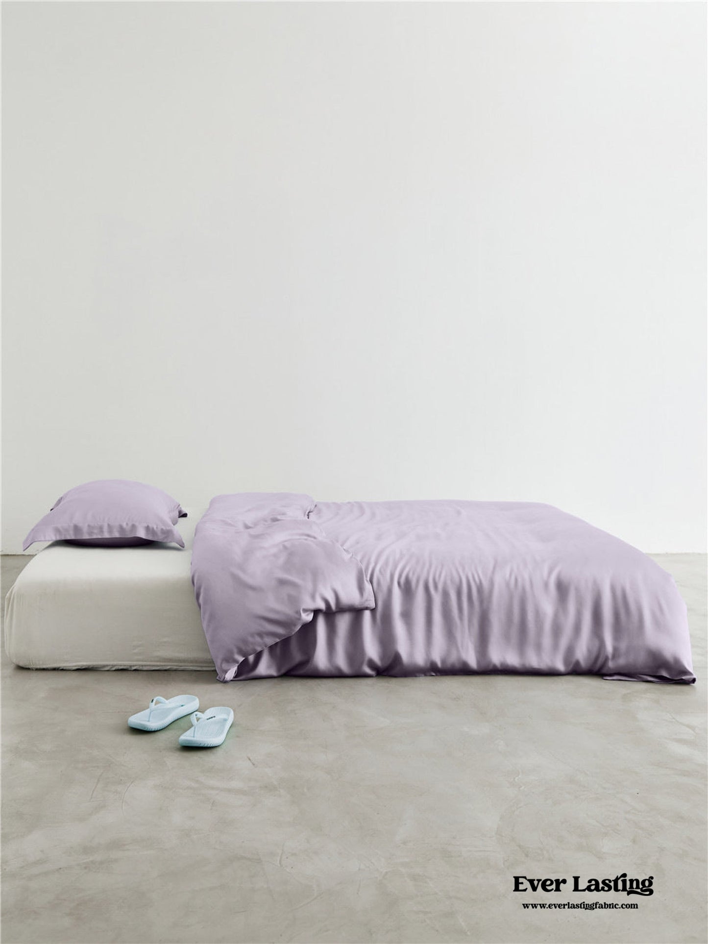 Silky Solid Tencel Duvet Cover