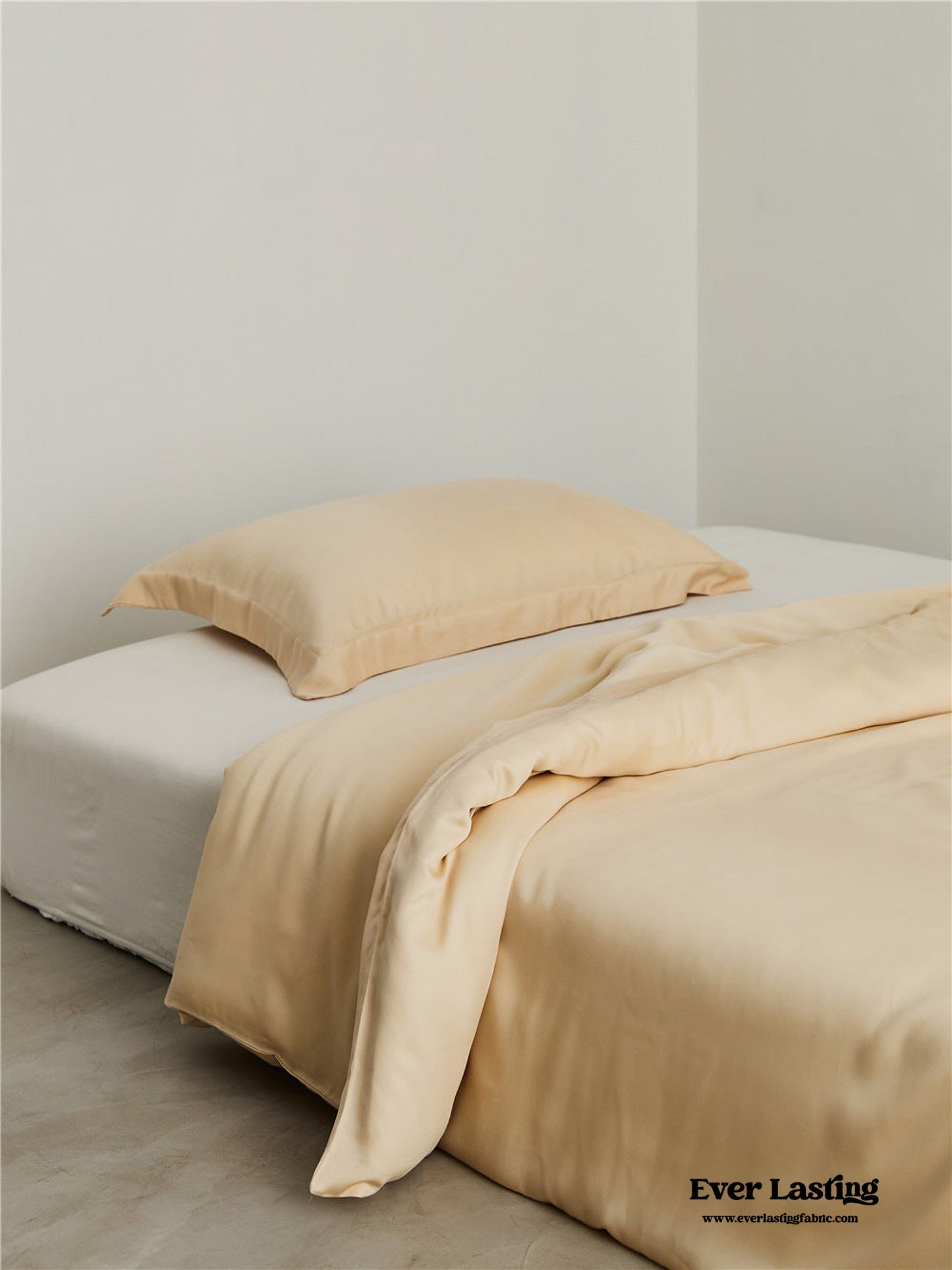 Silky Solid Tencel Duvet Cover