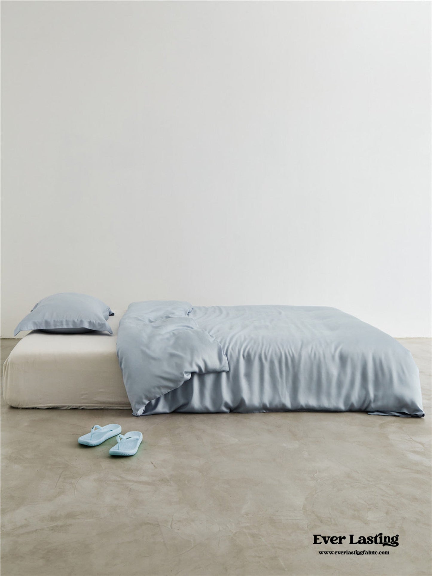 Silky Solid Tencel Duvet Cover